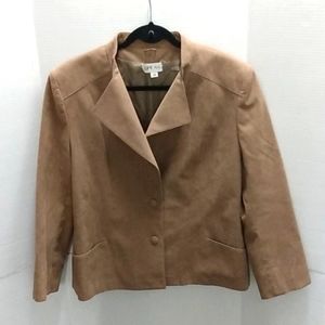 Vintage Lipton's Faux Suede Jacket  14